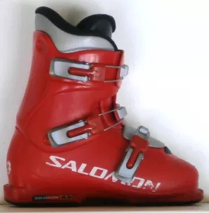 Detské lyžiarky BAZÁR Salomon T3 red/grey 250