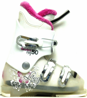 Detské lyžiarky BAZÁR Lange Starlett RSJ 50 white/pink 190