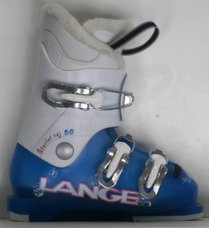 Dětské lyžáky BAZAR Lange Starlet RSJ 50 white/blue 175