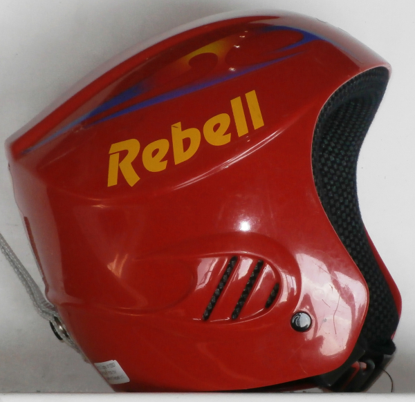 Lyžařská helma BAZAR Rebel Red 48