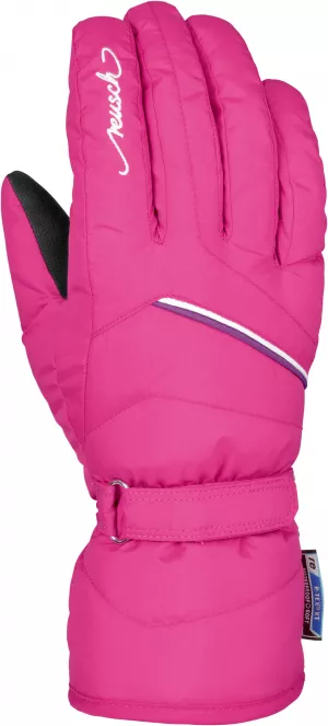 Dámske lyžiarske rukavice Reusch Sabine R-TEX XT pink