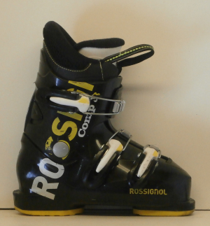 Detské lyžiarky BAZÁR Rossignol Comp J3 black/yellow 205