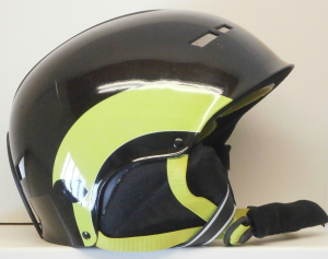 Lyžařská helma BAZAR Uvex black/yellow L/XL 59-61 CM