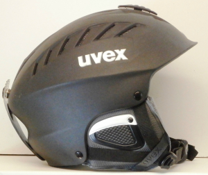 Lyžařská helma BAZAR Uvex black 58-60