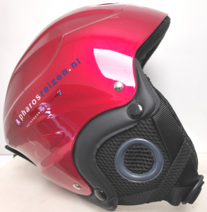 Lyžařská helma BAZAR Super RED Kids M 48-52