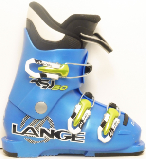Detské lyžiarky BAZÁR Lange RSJ 50 blue/green 195