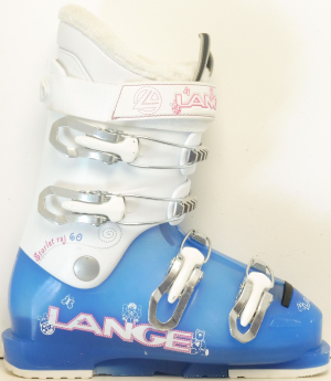 Detské lyžiarky BAZÁR Lange Starlet RSJ 60 blue/white 220