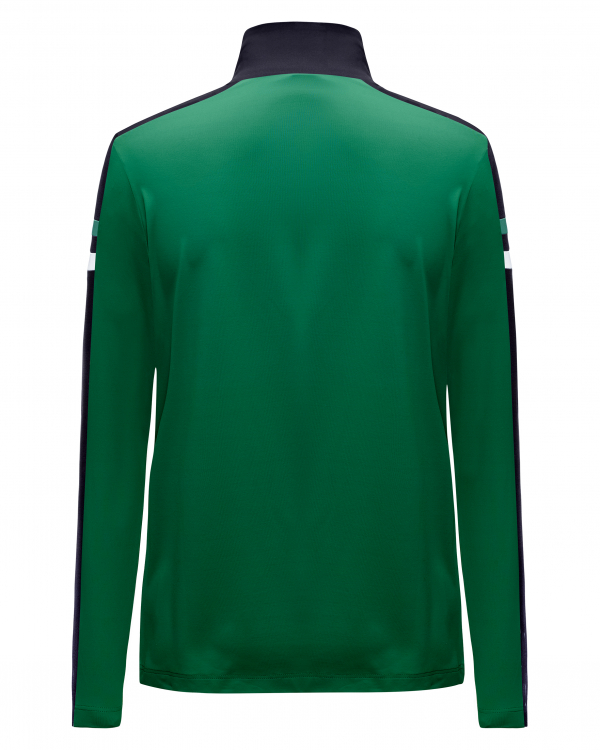 Pánské termo triko s dlouhým rukávem, zelené termoprádlo Toni Sailer TERENCE Basil