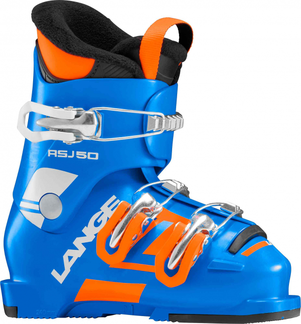 Dětské lyžáky Lange RSJ 50 blue/orange