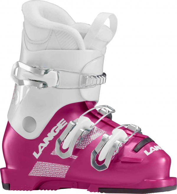 Dětské lyžáky Lange Starlet 50 white/pink