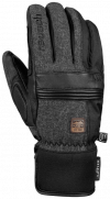 Lyžiarske rukavice Reusch Quentin Meida®DRY black/black melange