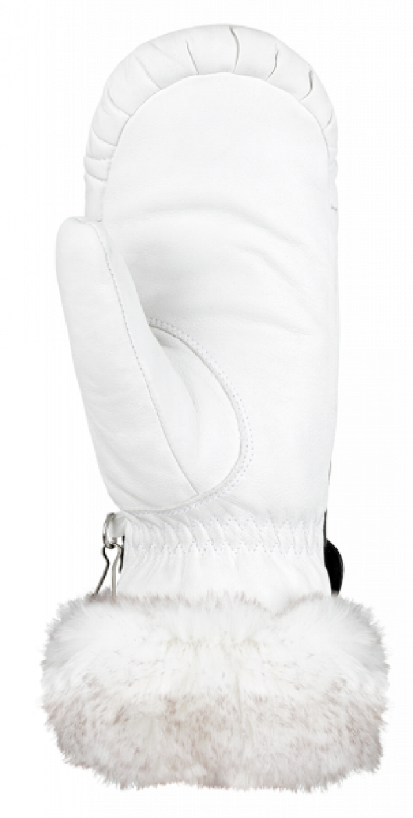 Dámské lyžařské rukavice Reusch ELSA white/black