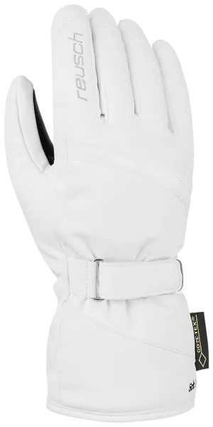 Dámské lyžařské rukavice Reusch Alexa GTX white