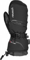 Dámske lyžiarske rukavice Reusch Volcano GTX MITTEN+GORE WARM TECHNOLOGY black/silver