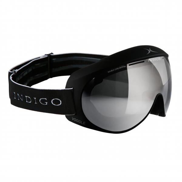 Lyžiarske okuliare Indigo Voggle Mirror Chrome Black