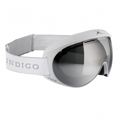 Lyžiarske okuliare Indigo Voggle Mirror Chrome White