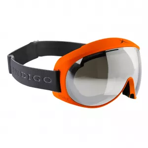 Lyžařské brýle Indigo Voggle Neon Orange Mirror Double Lens