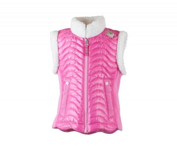 Dětská zateplená vesta Obermeyer Snuggle-up Vest Smitten Pink