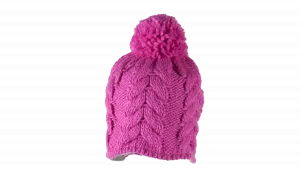 Dětská lyžařská čepice Obermeyer Livy Knit Hat Popstar Pink