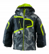 Detská lyžiarska bunda Obermeyer Super G Jacket Gridlock Print