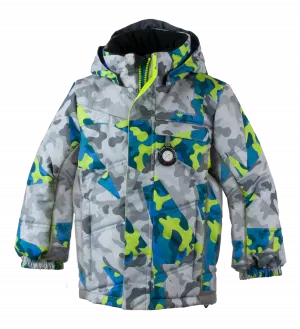 Dětská lyžařská bunda Obermeyer Hawk Jacket Fractal Camo