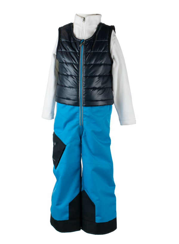 Detské lyžiarske nohavice Obermeyer Chilkat Bib Pant Polar Blue