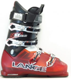 Pánske lyžiarky BAZÁR Lange SX DEMO black/red/white 280