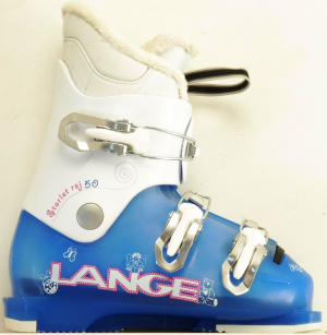 Detské lyžiarky BAZÁR Lange Starlett 50 blue 200