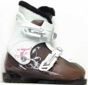 Dětské lyžáky BAZAR Salomon T2 violet 195
