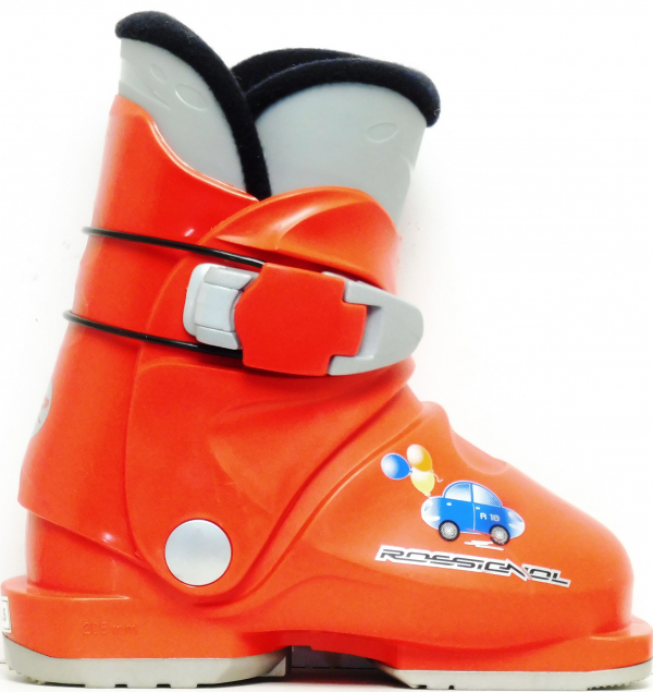 Dětské lyžáky BAZAR Rossignol R18 red 155