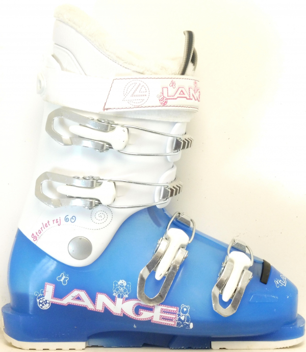 Detské lyžiarky BAZÁR Lange Starlett 60 blue 225
