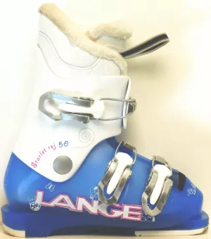 Detské lyžiarky BAZÁR Lange Starlet RSJ 50 blue/white 180