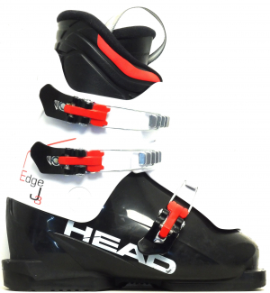 Detské lyžiarky BAZÁR Head Edge J3 black/red/white 230