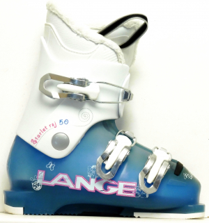 Detské lyžiarky BAZÁR Lange Starlet RSJ 50 white/blue 175