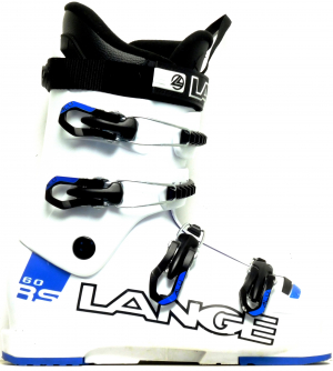 Detské lyžiarky BAZÁR Lange RS 60 white/blue 235