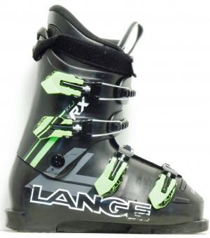 Detské lyžiarky BAZÁR Lange RXJ 65 black/green 255