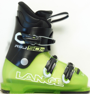 Detské lyžiarky BAZÁR Lange RSJ 50R black/green 205