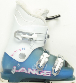 Dětské lyžáky BAZAR Lange Starlet RSJ 50 blue/white 195