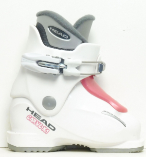 Detské lyžiarky BAZÁR Head Carve X1 white/pink 155