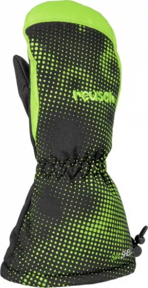 Lyžařské rukavice Reusch Maxi R-tex mitten bk/neon green