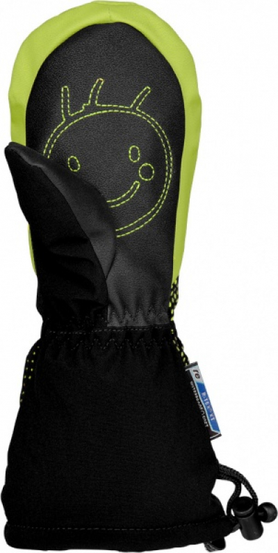 Lyžiarske rukavice Reusch Maxi R-tex mitten bk/neon green