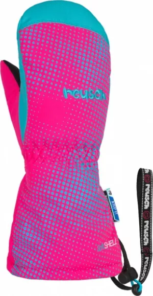 Lyžařské rukavice Reusch Maxi R-tex mitten pink/bachelor button