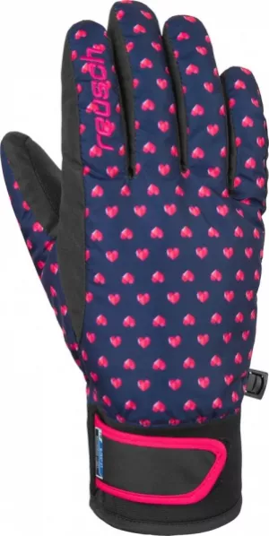 Dětské lyžařské rukavice Reusch Iris R-XT dress blue/virtual pink