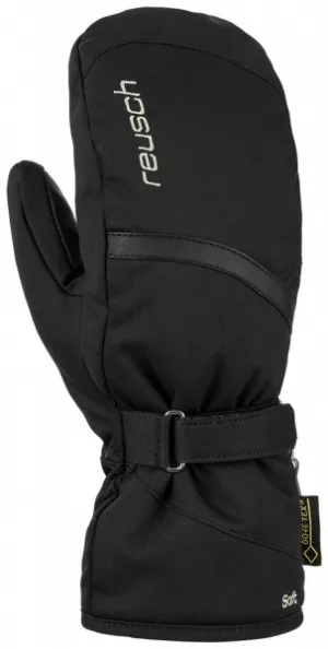 Dámské lyžařské rukavice Reusch Alexa GTX mitten black/silver