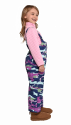 Detské lyžiarske nohavice Obermeyer Snoverall Print Pant Camo-Girl Purples Print