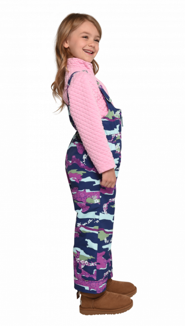 Dětské lyžařské kalhoty Obermeyer Snoverall Print Pant Camo-Girl Purples Print