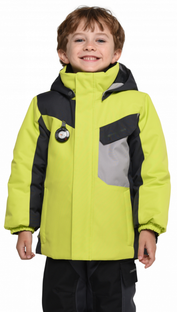Dětská lyžařská bunda Obermeyer Kids Boys Galactic Jacket Green Flash