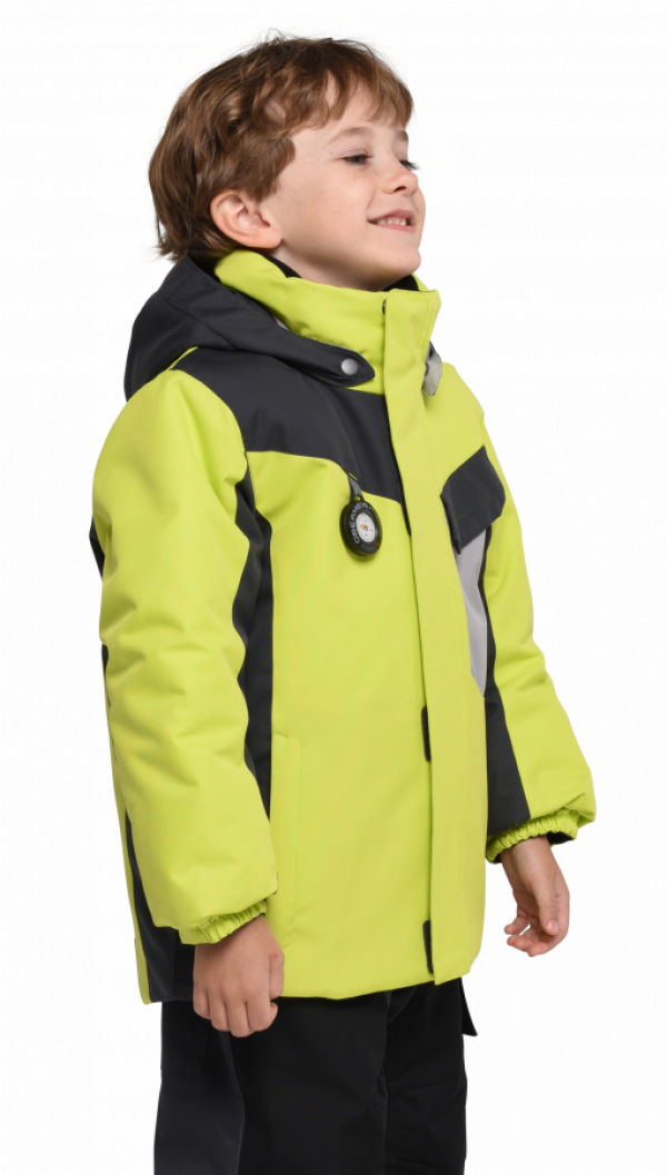 Dětská lyžařská bunda Obermeyer Kids Boys Galactic Jacket Green Flash