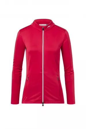 Funkční oblečení KJUS Women Milena Midlayer Jacket Crimson