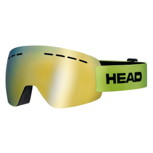 Lyžařské brýle Head Solar FMR lime